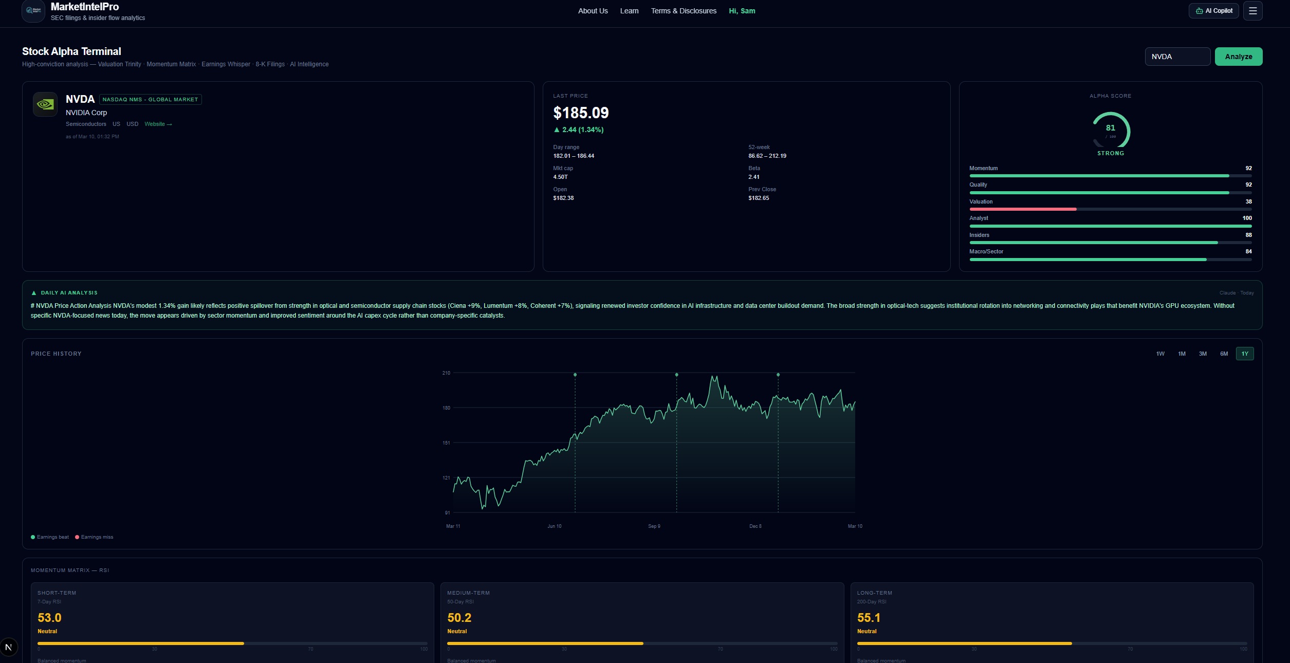 Deep-Dive Stock Research